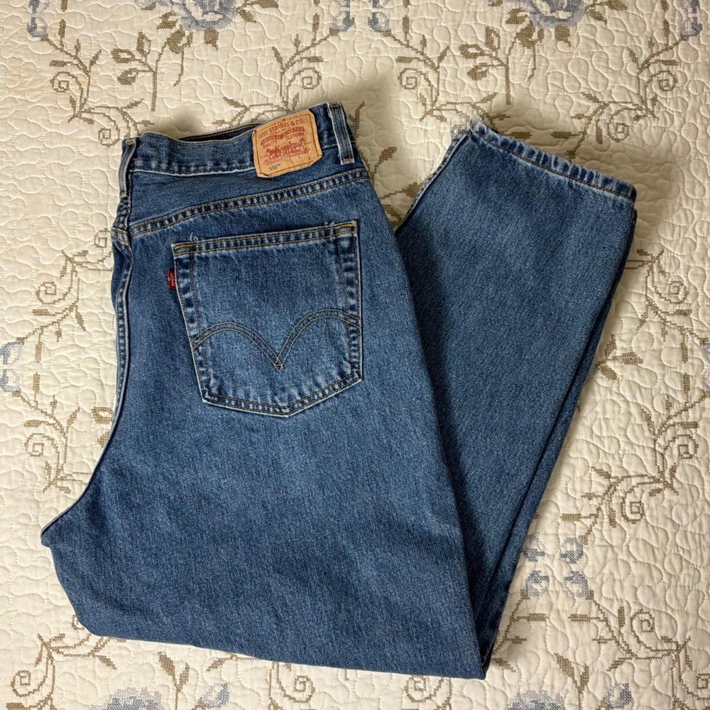 Levi 550 Classic Relaxed Jeans Women 20 S Blue Good Denim High Rise Tapered